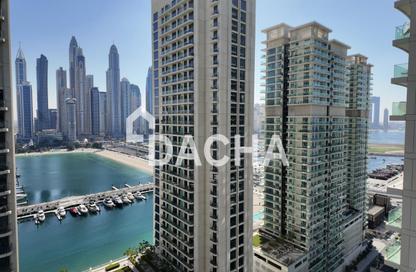 شقة - غرفة نوم - 1 حمام للايجار في برج Beach Isle 1 - بيتش آيل - إعمار بيتشفرونت - دبي هاربور - دبي