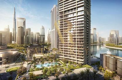 Apartment - Studio - 1 Bathroom for sale in Peninsula Four - Peninsula - Business Bay - Dubai