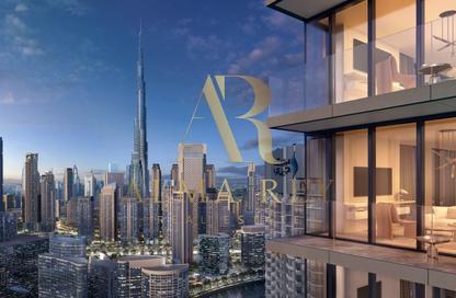 Apartment - Studio - 1 Bathroom for sale in Peninsula Four - Peninsula - Business Bay - Dubai
