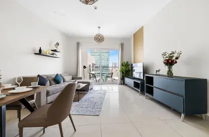 Apartment - 1 Bedroom - 2 Bathrooms for rent in AG Tower - Business Bay - Dubai