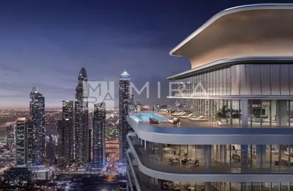 شقة - غرفة نوم - 1 حمام للبيع في برج Seapoint 1 - سي بوينت - إعمار بيتشفرونت - دبي هاربور - دبي