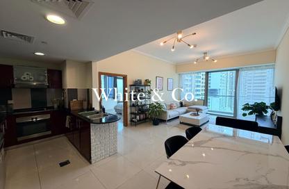 Apartment - 1 Bedroom - 2 Bathrooms for rent in Ocean Heights - Dubai Marina - Dubai