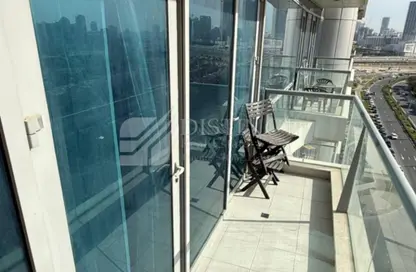شقة - غرفة نوم - 2 حمامات للايجار في برج الجولف - مدينة دبي الرياضية - دبي