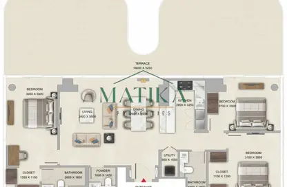 شقة - 3 غرف نوم - 3 حمامات للبيع في جزيرة سينية - مارينا أم القيوين - أم القيوين شقة - 3 غرف نوم - 3 حمامات للبيع في جزيرة سينية - مارينا أم القيوين - أم القيوين