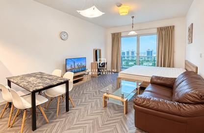 Apartment - Studio - 1 for rent in Lago Vista B - Lago Vista - Dubai Production City (IMPZ) - Dubai