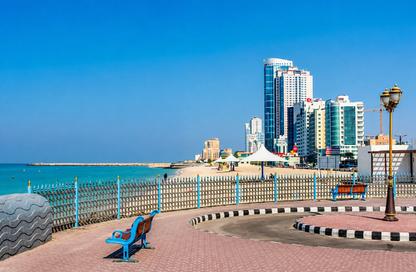 Land - Studio for sale in Ajman Corniche Road - Ajman Land - Studio for sale in Ajman Corniche Road - Ajman