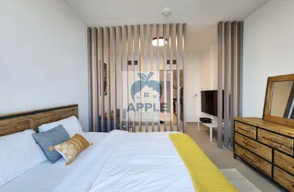 Apartment - Studio - 1 Bathroom for rent in Areej Apartments - Aljada - Sharjah