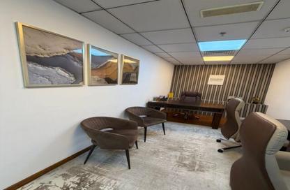 Business Centre - Studio - 4 Bathrooms for rent in Iris Bay - Business Bay - Dubai