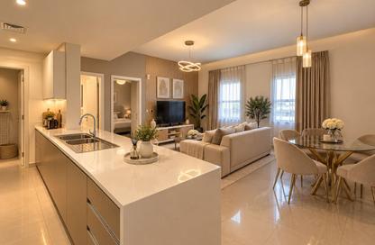 Apartment - 1 - 1 for rent in Al Andalus tower H - Al Andalus - Jumeirah Golf Estates - Dubai
