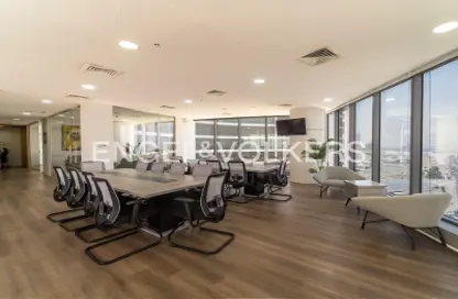 Office Space - Studio - 1 Bathroom for rent in I Rise Tower - Barsha Heights (Tecom) - Dubai