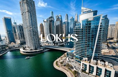 Apartment - 1 Bedroom - 1 Bathroom for rent in Time Place Tower - Dubai Marina - Dubai