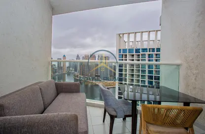 Apartment - 1 Bedroom - 2 Bathrooms for rent in Damac Maison Prive B - Damac Maison Prive - Business Bay - Dubai