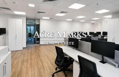 Office Space - Studio - 1 Bathroom for rent in North Tower - Emirates Financial Towers - DIFC - Dubai
