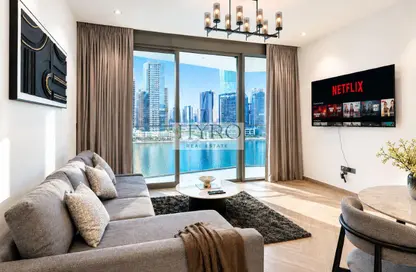 Apartment - 1 Bedroom - 1 Bathroom for rent in Peninsula Three - Peninsula - Business Bay - Dubai
