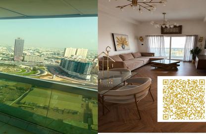 Apartment - 2 - 2 for sale in Tower B2 - Ajman Pearl Towers - Ajman Downtown - Ajman