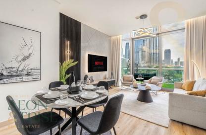 Apartment - 1 - 1 for rent in Burj Vista Tower 1 - Burj Vista - Downtown Dubai - Dubai