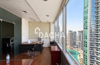 Office Space - Studio - 1 for rent in Silver Tower (Ag Tower) - JLT Cluster I - Jumeirah Lake Towers - Dubai