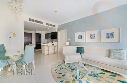 Apartment - 1 Bedroom - 2 Bathrooms for rent in Damac Maison Dubai Mall Street (The Signature) - Burj Khalifa Area - Downtown Dubai - Dubai