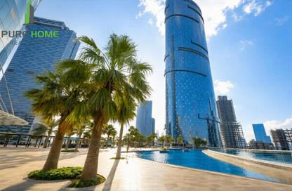 Apartment - 2 Bedrooms - 3 Bathrooms for rent in Sky Tower - Shams Abu Dhabi - Al Reem Island - Abu Dhabi