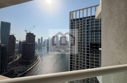 Apartment - Studio - 1 for rent in Damac Maison Prive B - Damac Maison Prive - Business Bay - Dubai