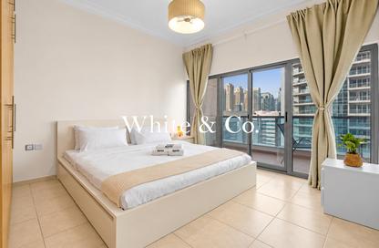 Apartment - 1 - 2 for rent in Zumurud Tower - Dubai Marina - Dubai