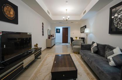 Apartment - 1 Bedroom - 2 Bathrooms for rent in Beach Tower 2 - Al Khan Lagoon - Al Khan - Sharjah