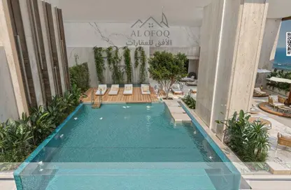 شقة - 2 غرف نوم - 2 حمامات للبيع في برج الكورنيش - طريق كورنيش عجمان - عجمان