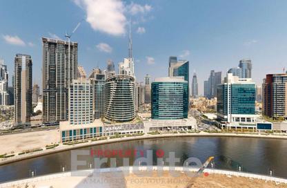 Apartment - Studio - 1 Bathroom for rent in Peninsula Three - Peninsula - Business Bay - Dubai