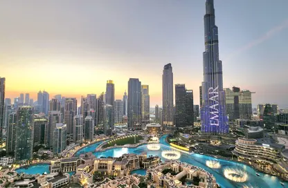 Apartment - 2 Bedrooms - 3 Bathrooms for rent in Burj Lake Hotel - The Address DownTown - Downtown Dubai - Dubai