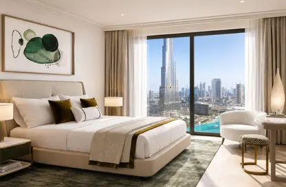 Apartment - 2 Bedrooms - 3 Bathrooms for sale in The St. Regis Residences - Tower 1 - St Regis The Residences - Burj Khalifa Area - Downtown Dubai - Dubai