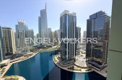 Apartment - 1 Bedroom - 2 Bathrooms for rent in Lakeside Residence - JLT Cluster A - Jumeirah Lake Towers - Dubai