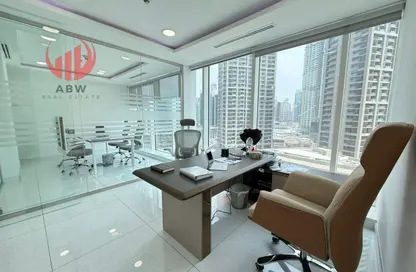 Office Space - Studio - 1 Bathroom for rent in The Burlington - Business Bay - Dubai