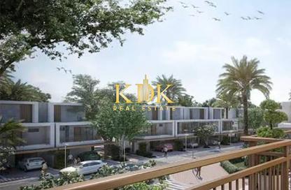 Townhouse - 4 - 4 for sale in Violet 1 - Violet - Damac Hills 2 - Dubai