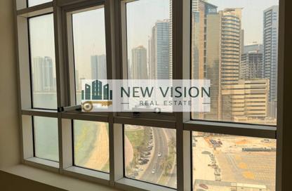 Apartment - 1 Bedroom - 2 Bathrooms for rent in Faradis Tower - Al Mamzar - Sharjah - Sharjah