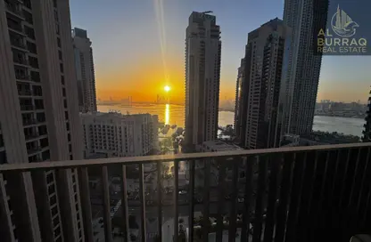 شقة - 3 غرف نوم - 4 حمامات للايجار في برج كريك هورايزون 1 - الخور الأفق - مرسى خور دبي - دبي