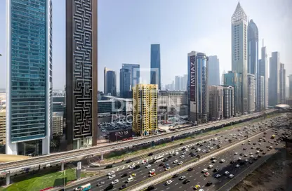 مكتب - استوديو للايجار في برج الموسى 1 - أبراج الموسى - شارع الشيخ زايد - دبي