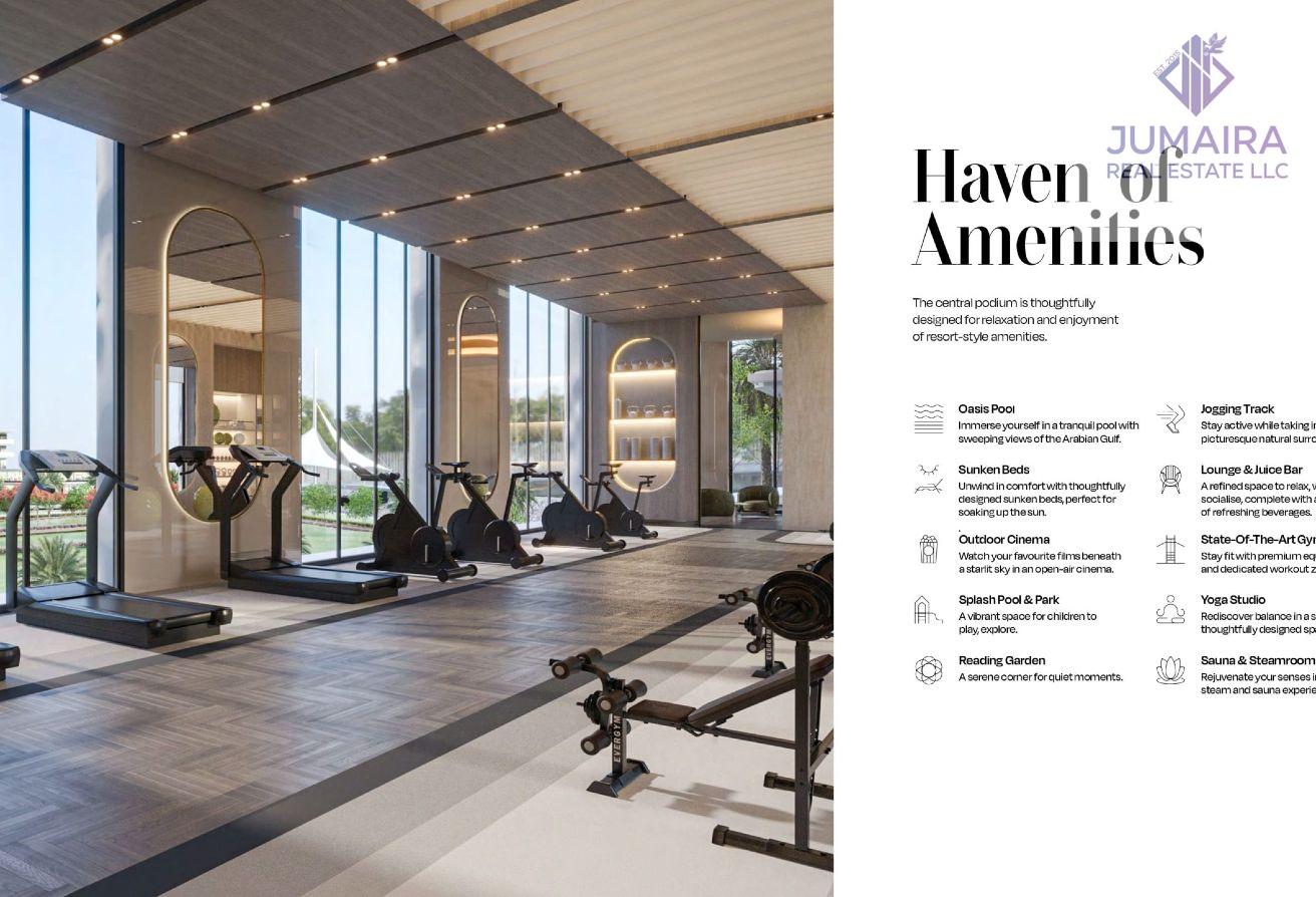 Premium 2BR | Mirasol, Mina Al Arab