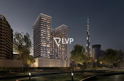 Apartment - 2 - 2 for sale in Binghatti Ghost - Dubai Healthcare City 2 - Al Jaddaf - Dubai