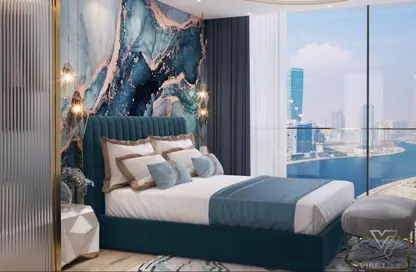 Apartment - Studio - 1 Bathroom for sale in Chic Tower - Business Bay - Dubai