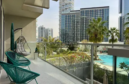 دوبلكس - 2 غرف نوم - 3 حمامات للايجار في بناية هاميني - منطقة 15 - قرية جميرا الدائرية - دبي