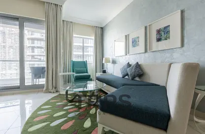 شقة - غرفة نوم - 2 حمامات للايجار في داماك ميزون شارع مول - وسط مدينة دبي - دبي