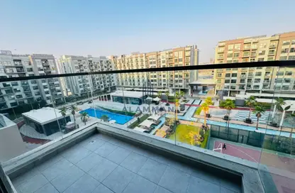 Apartment - 1 Bedroom - 1 Bathroom for rent in Lawnz by Danube Block 3 - Lawnz by Danube - International City - Dubai