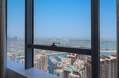 شقة - غرفة نوم - 2 حمامات للايجار في برج النخيل - نخلة جميرا - دبي شقة - غرفة نوم - 2 حمامات للايجار في برج النخيل - نخلة جميرا - دبي