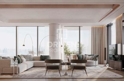 Apartment - 3 Bedrooms - 4 Bathrooms for sale in The Alba Residences by Omniyat Building 1 - The Alba Residences by Omniyat - The Crescent - Palm Jumeirah - Dubai