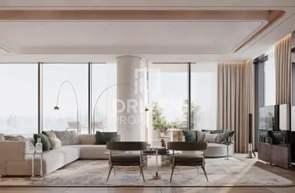 Apartment - 3 Bedrooms - 4 Bathrooms for sale in The Alba Residences by Omniyat Building 1 - The Alba Residences by Omniyat - The Crescent - Palm Jumeirah - Dubai
