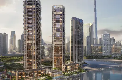 Apartment - 1 Bedroom - 2 Bathrooms for sale in Peninsula Four - Peninsula - Business Bay - Dubai