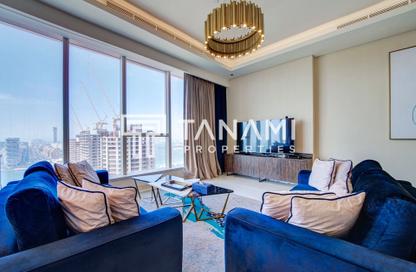 Apartment - 2 Bedrooms - 4 Bathrooms for rent in Palm View - Dubai Media City - Dubai