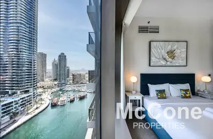 Apartment - 2 Bedrooms - 3 Bathrooms for rent in Sparkle Tower 1 - Sparkle Towers - Dubai Marina - Dubai