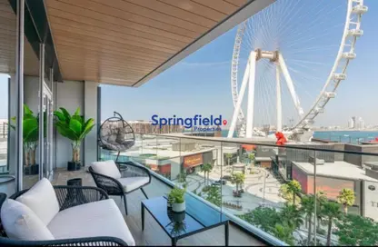 Apartment - 2 Bedrooms - 3 Bathrooms for rent in Apartment Building 7 - Bluewaters Residences - Bluewaters - Dubai