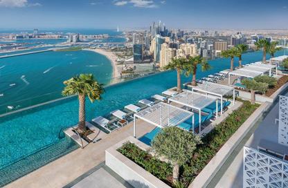 Apartment - 1 Bedroom - 2 Bathrooms for rent in Jumeirah Gate Tower 1 - The Address Jumeirah Resort and Spa - Jumeirah Beach Residence - Dubai